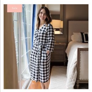 Milkmaid Goods Buffalo Plaid Robe